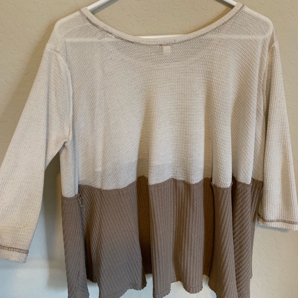 Free People Color Block Sweater - Picture 3 of 3